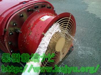 送風ファンの清掃