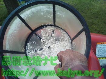 薬剤の溶解確認